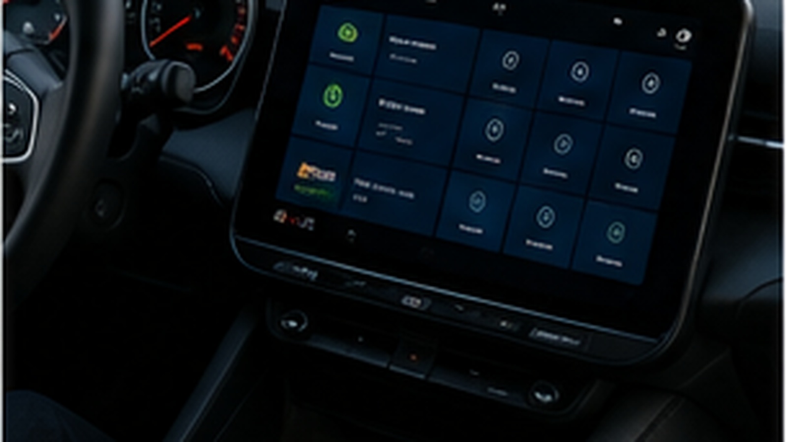 Reichweite und digitale Anzeige im Elektroauto