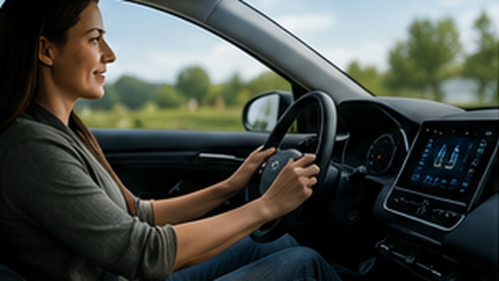 Fahrzeugdetails eines modernen Elektroautos