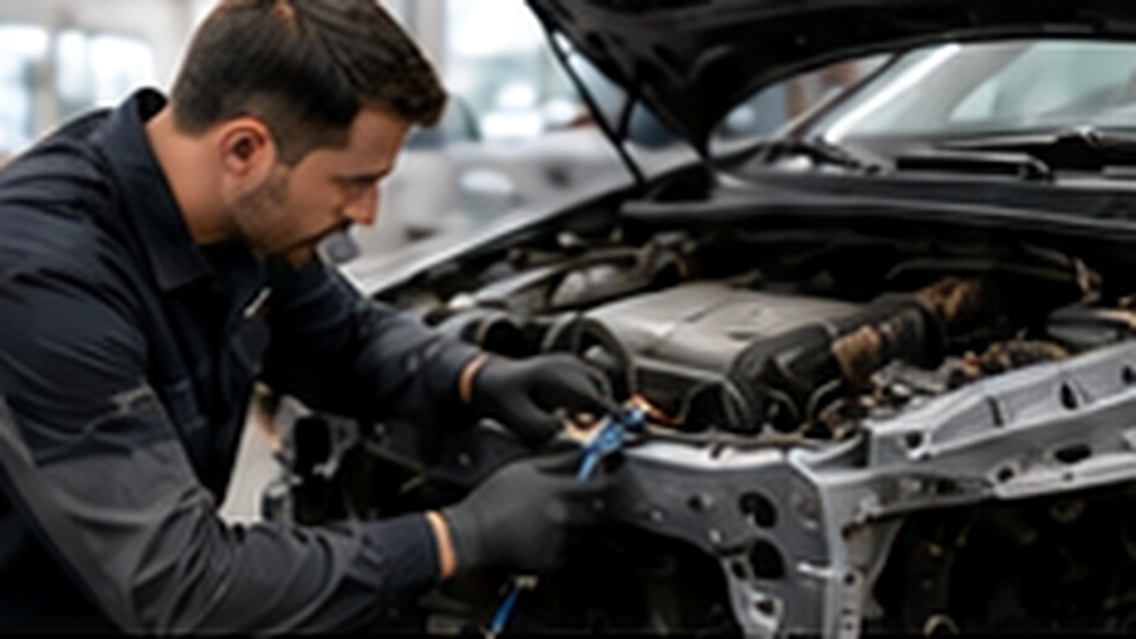 Karosserie-Reparatur im Autohaus Kamen