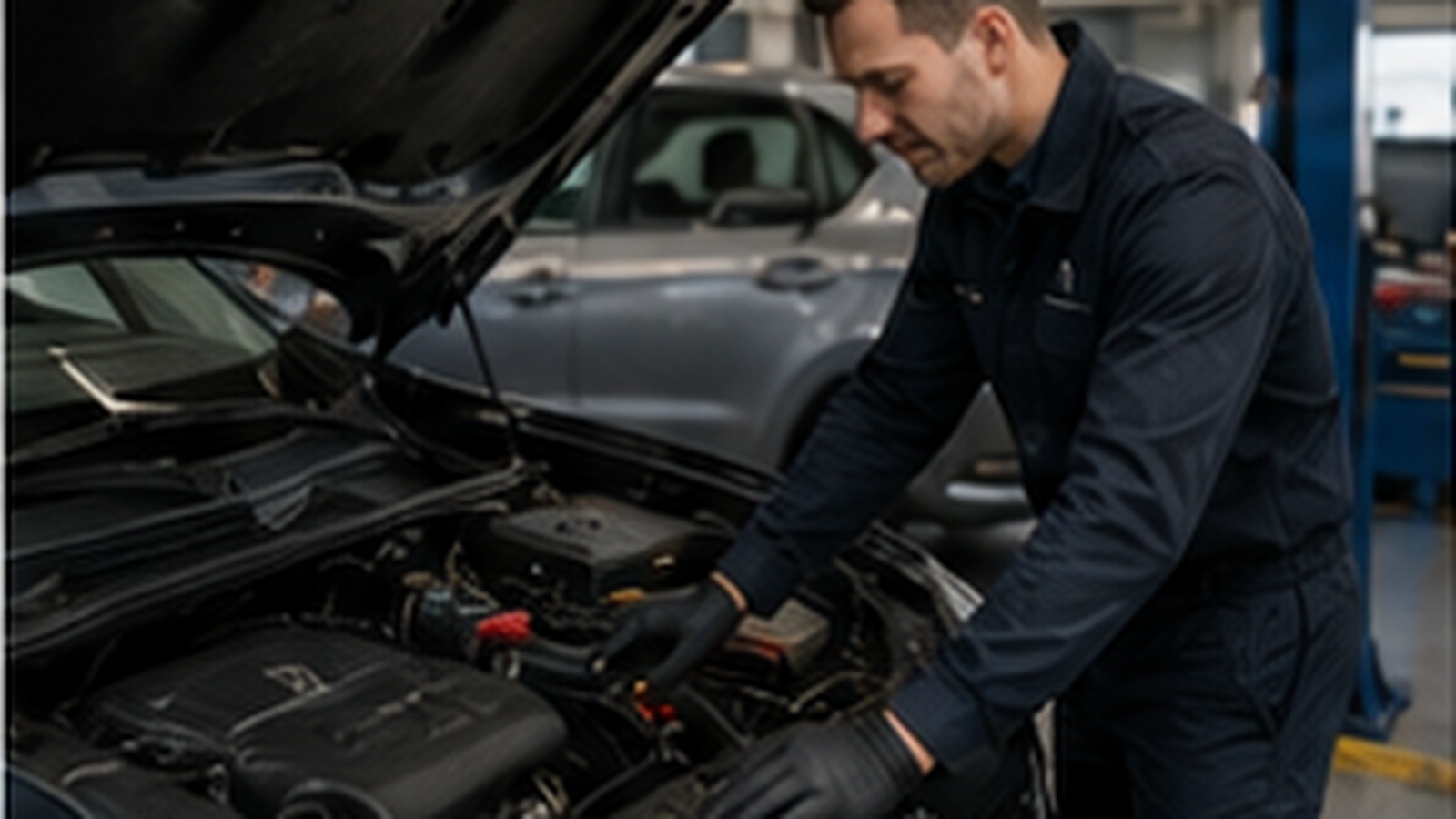 Fahrzeugprüfung beim PEUGEOT Service