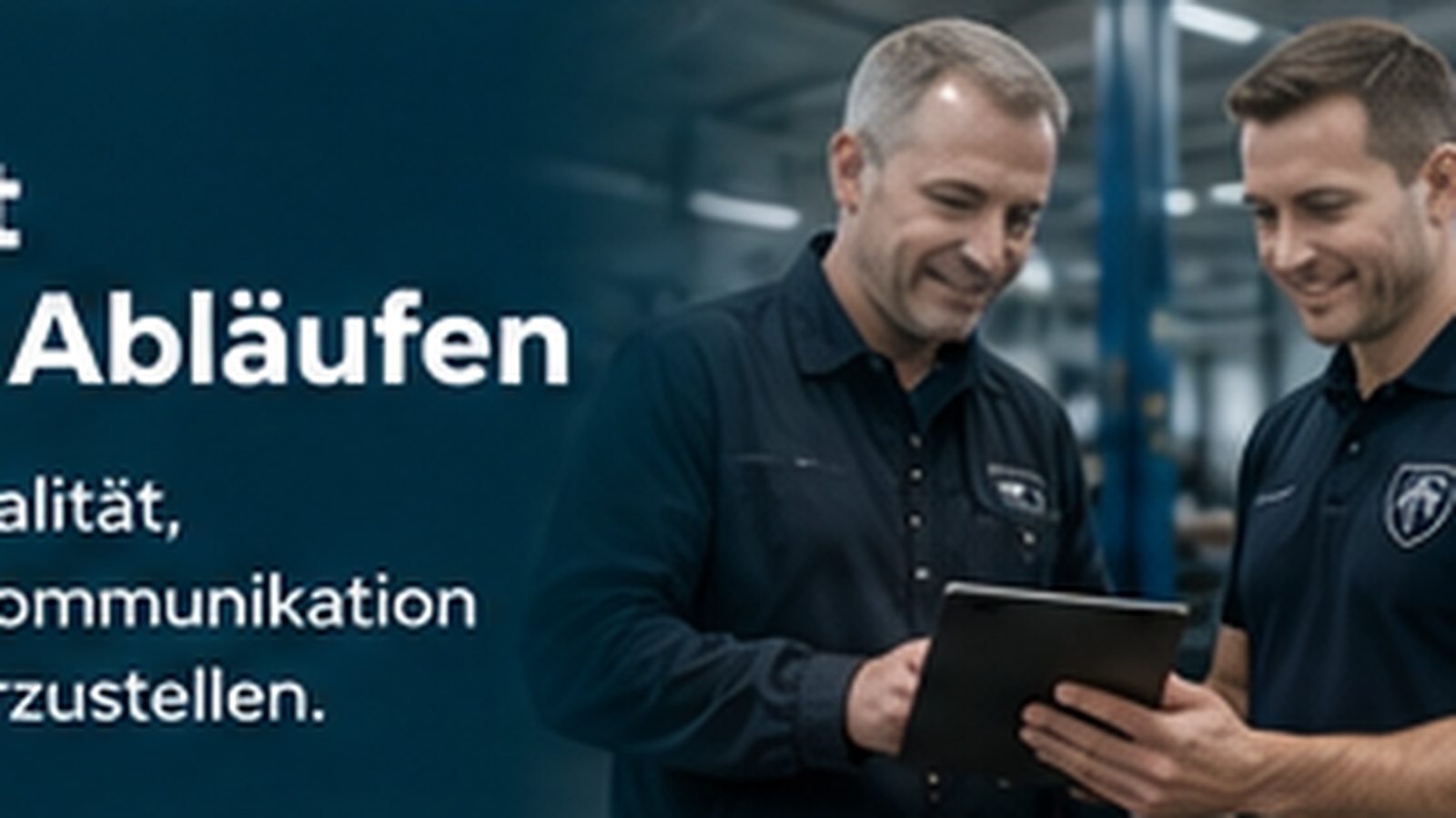 Servicequalität mit nachvollziehbaren Abläufen