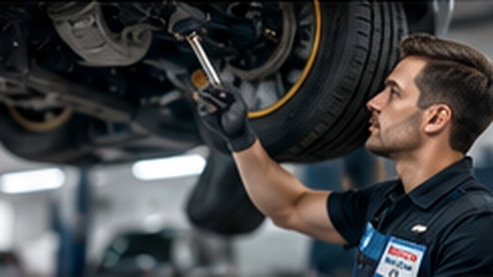 Fahrzeugcheck in der Werkstatt