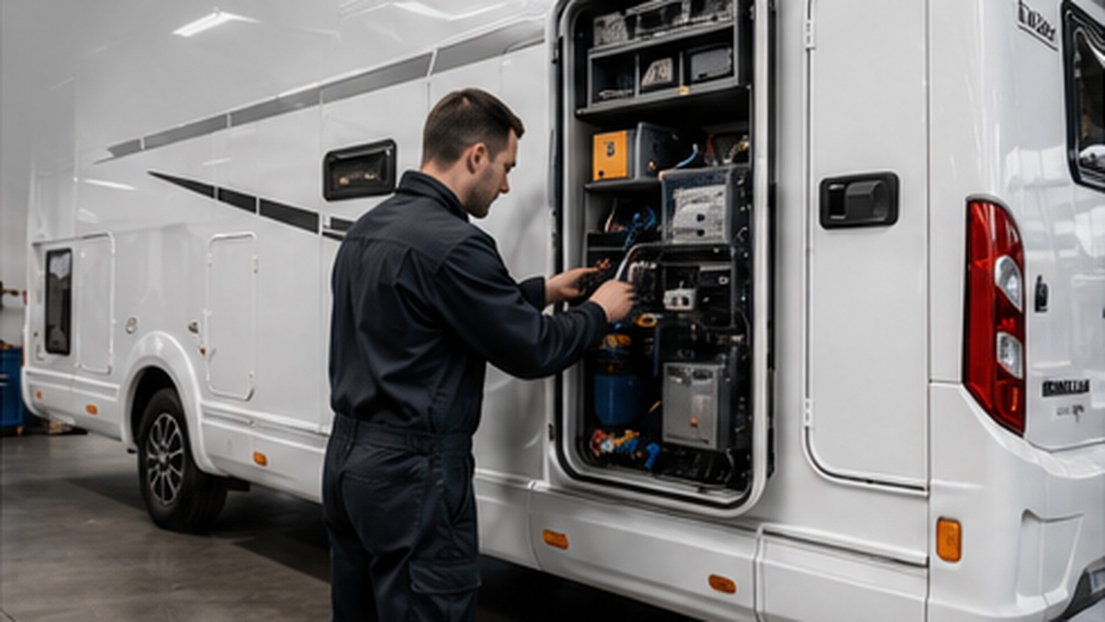 Wohnmobil Servicecheck und Zubehörprüfung