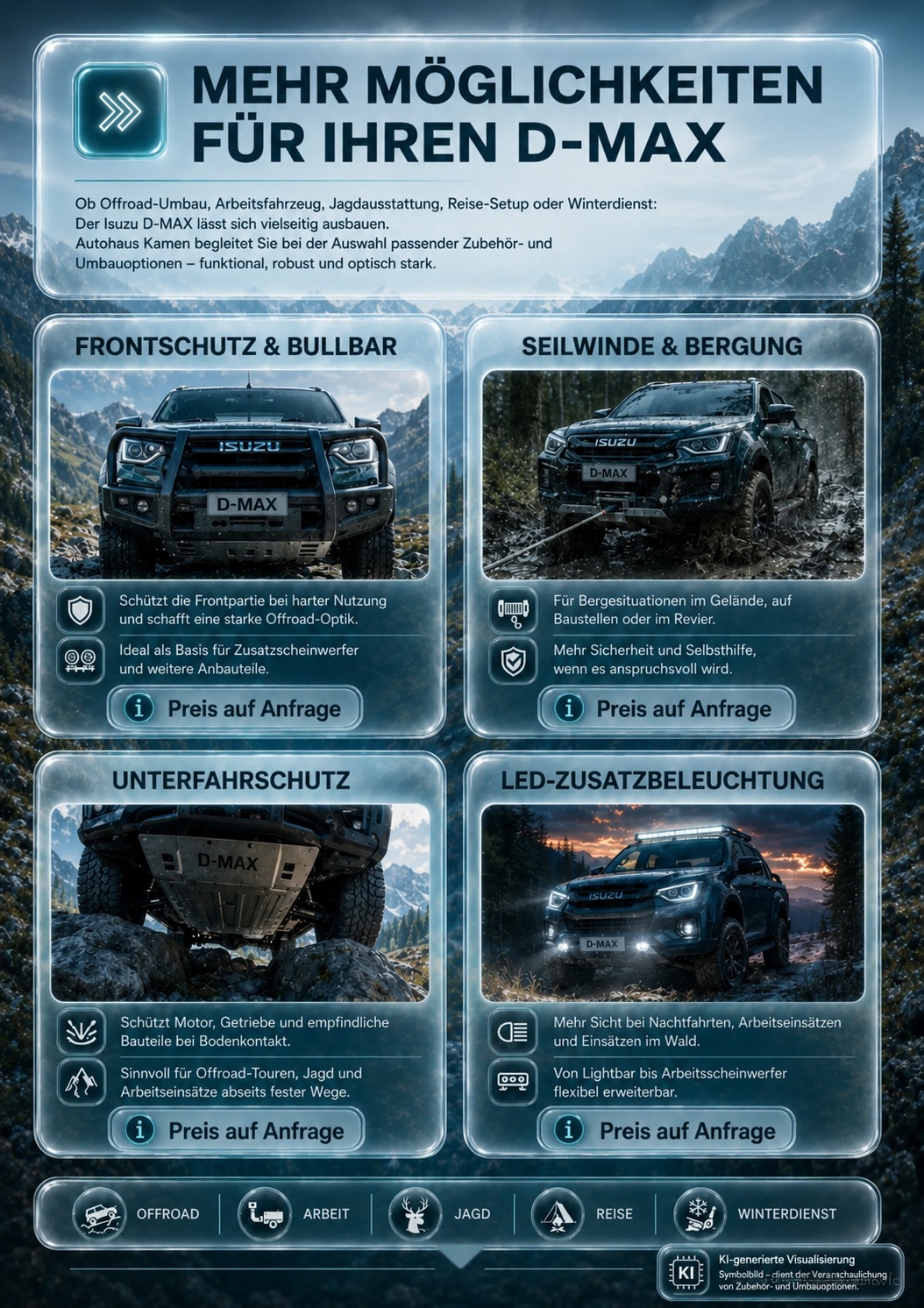 Isuzu Zubehör und Umbauten Katalog Seite 2
