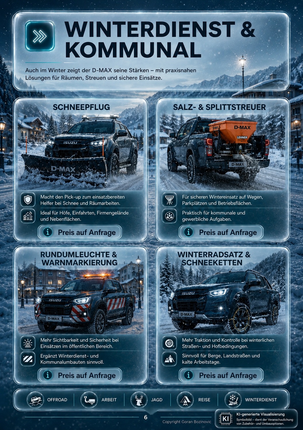 Isuzu Zubehör und Umbauten Katalog Seite 6