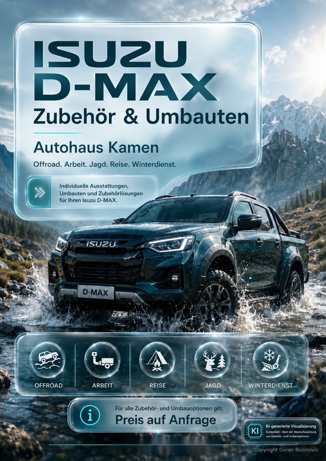 Isuzu D-MAX Zubehör und Umbauten Katalog Seite 1