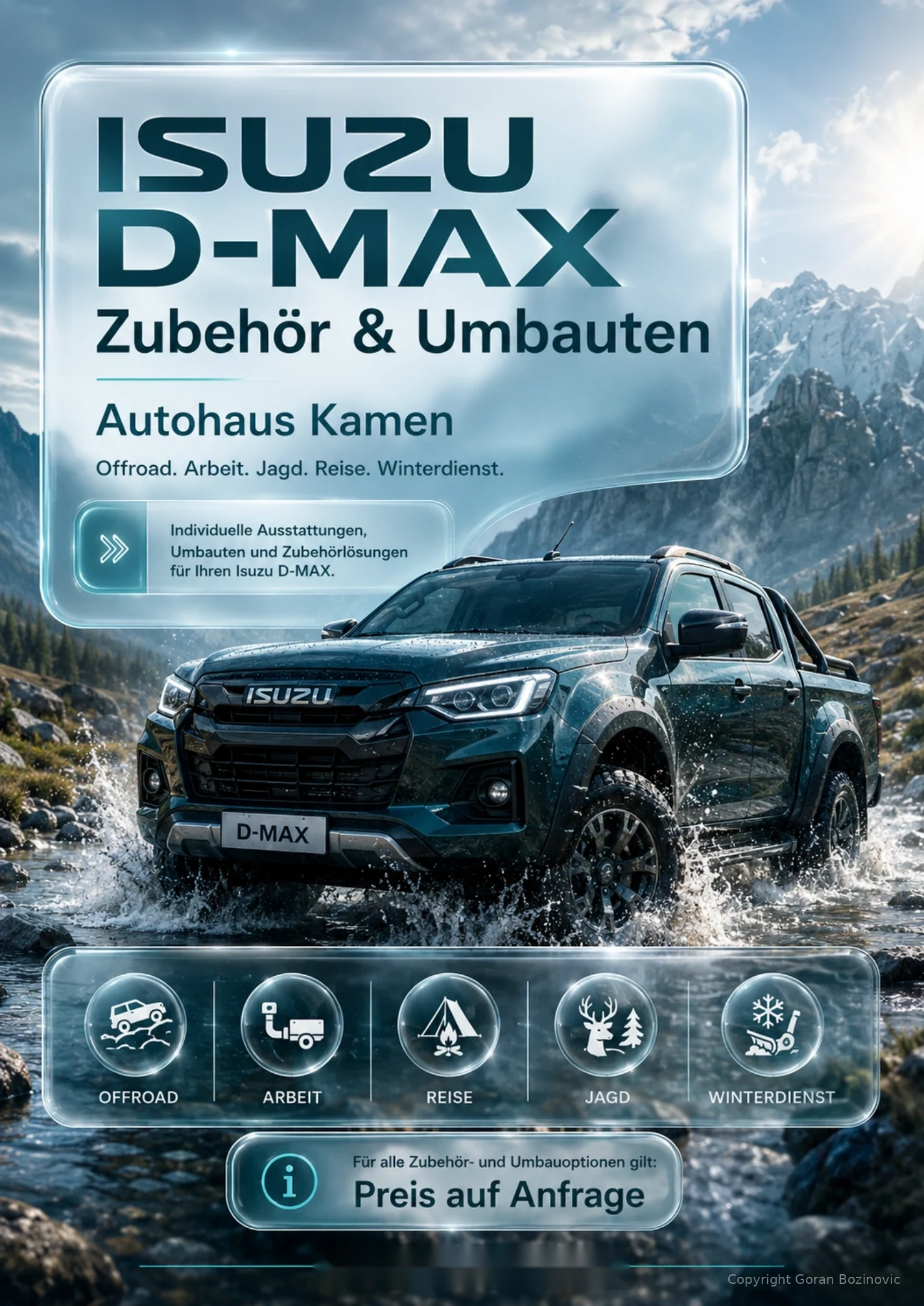 Isuzu D-MAX Zubehör und Umbauten Katalog Seite 1