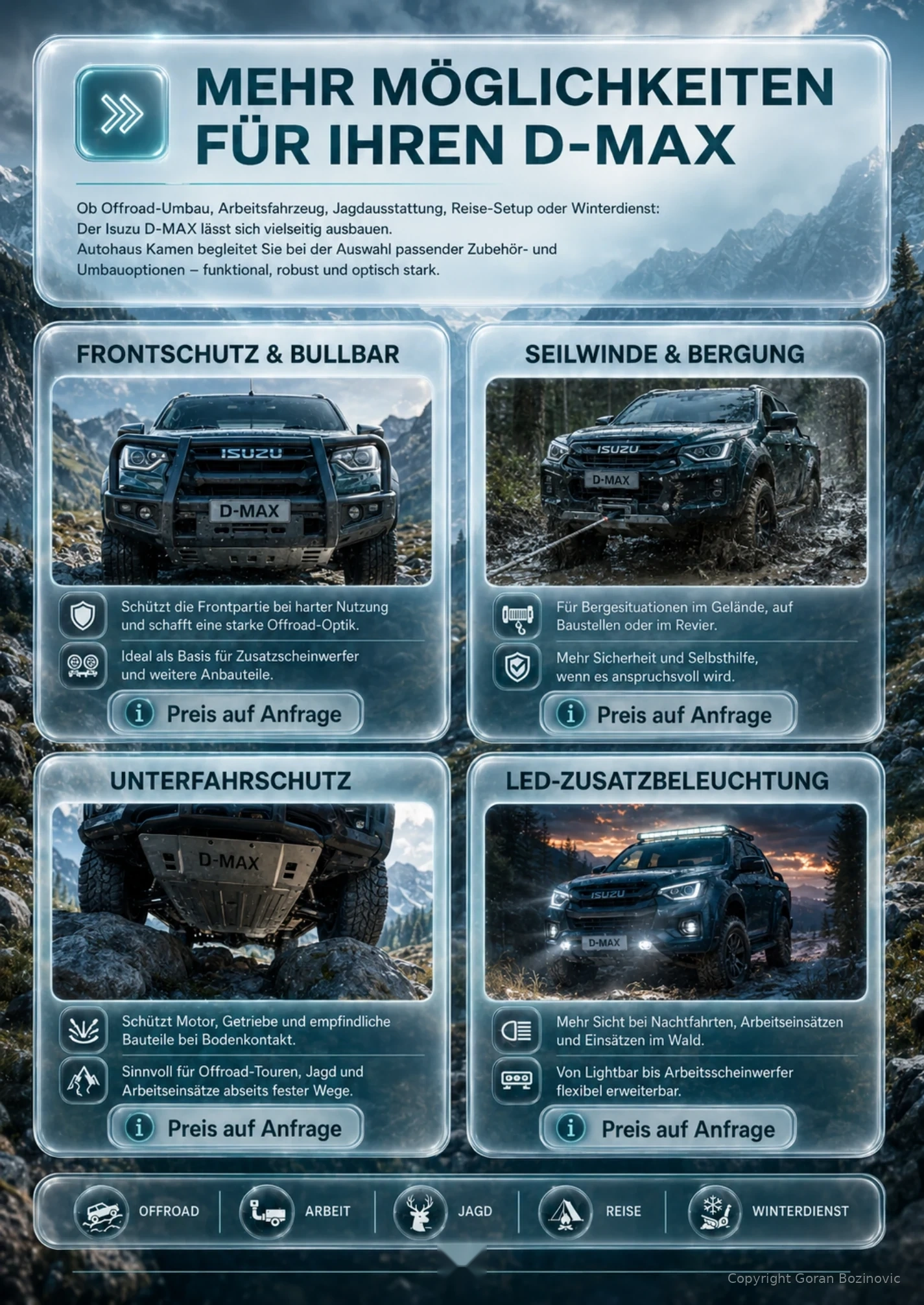 Isuzu Zubehör und Umbauten Katalog Seite 2