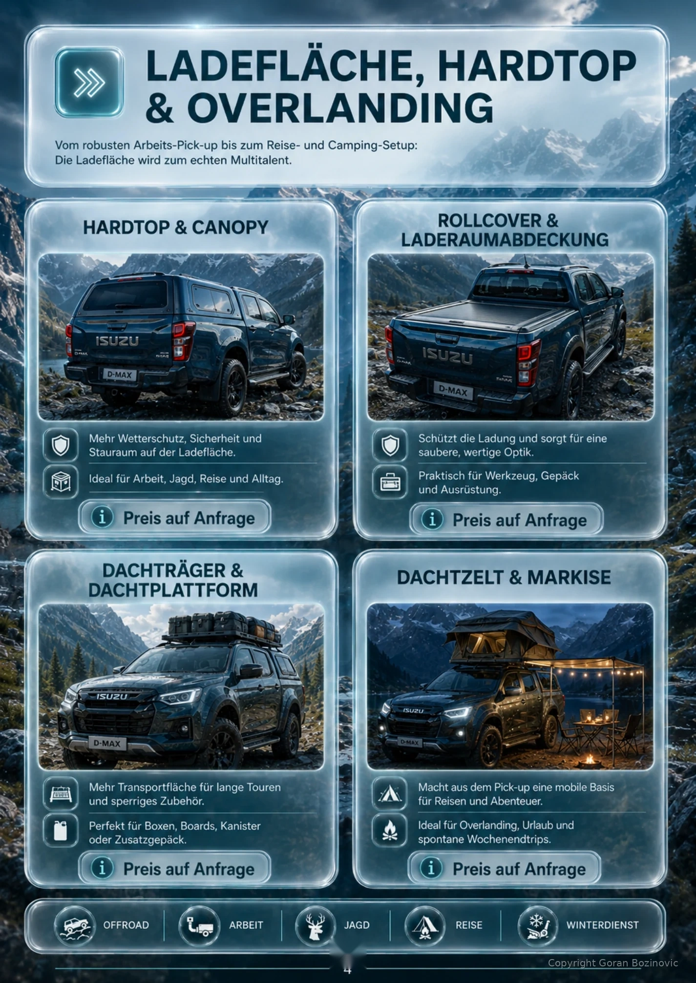 Isuzu Zubehör und Umbauten Katalog Seite 3