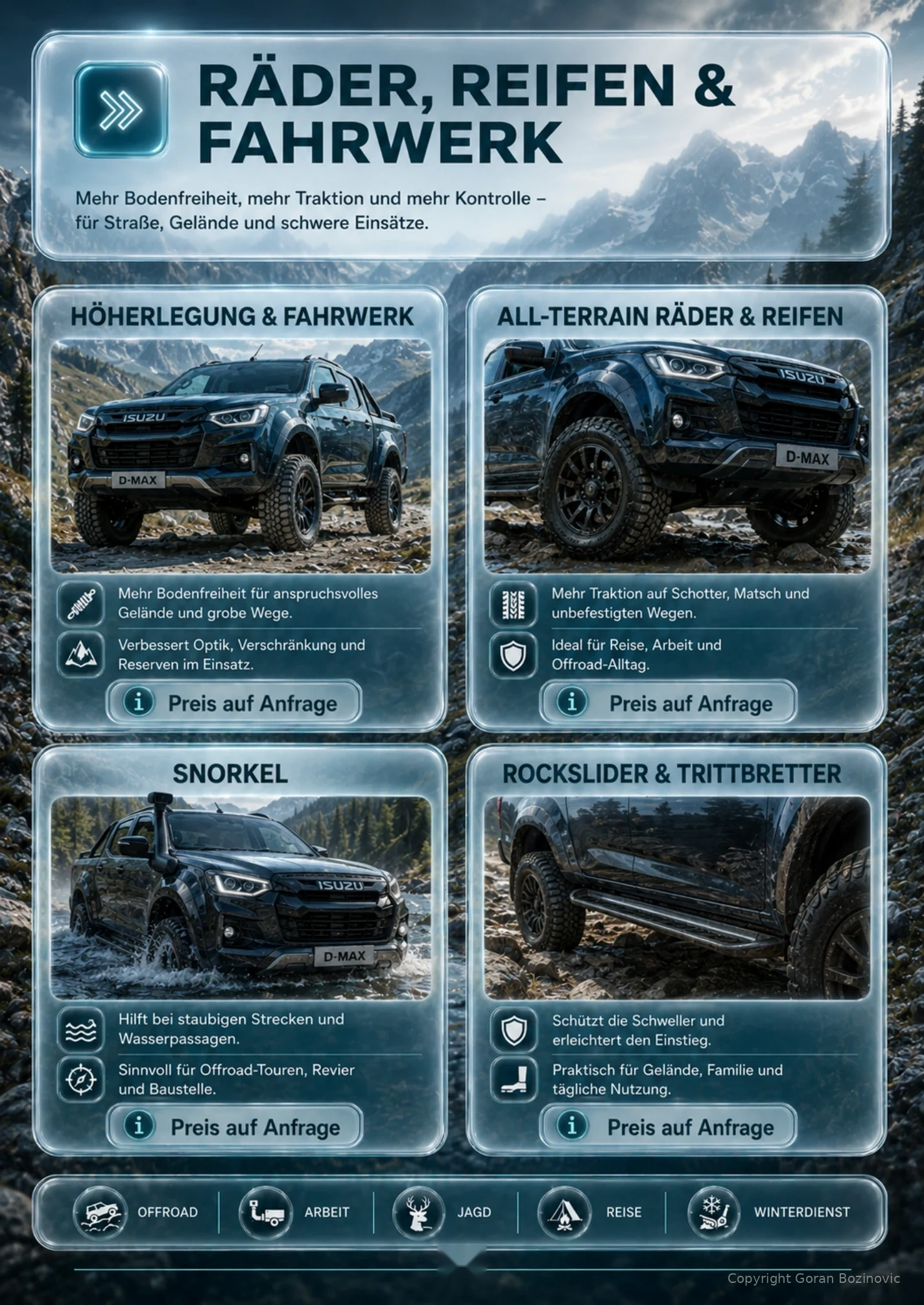 Isuzu Zubehör und Umbauten Katalog Seite 4