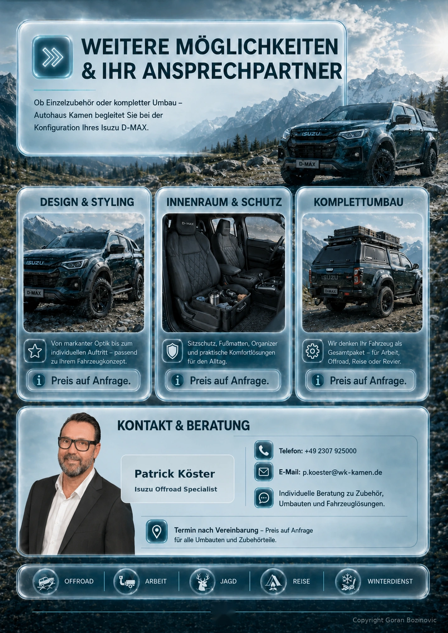 Isuzu Zubehör und Umbauten Katalog Seite 8